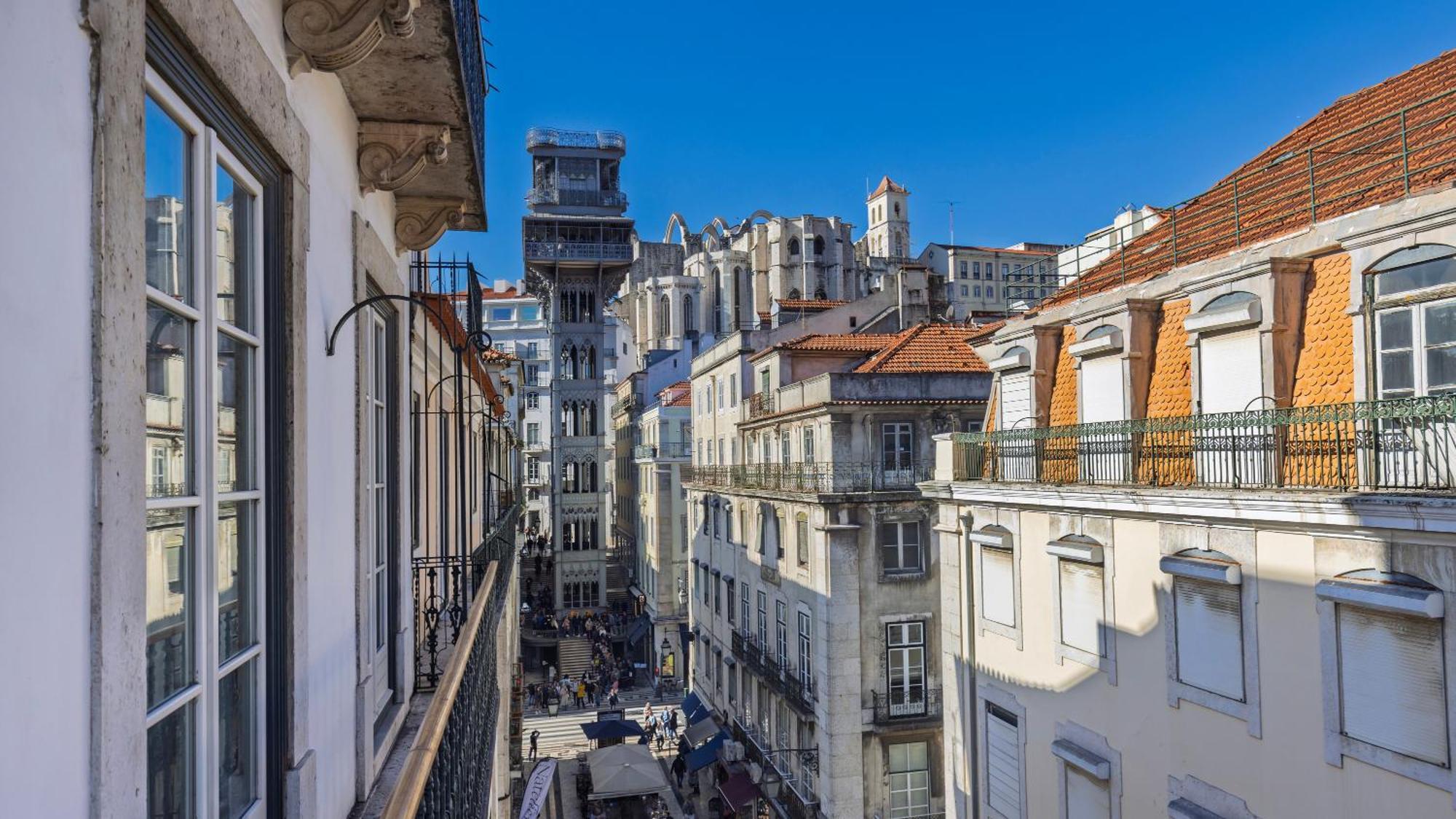 リスボンAndo Living - Santa Justa 77 Houseアパートメント エクステリア 写真